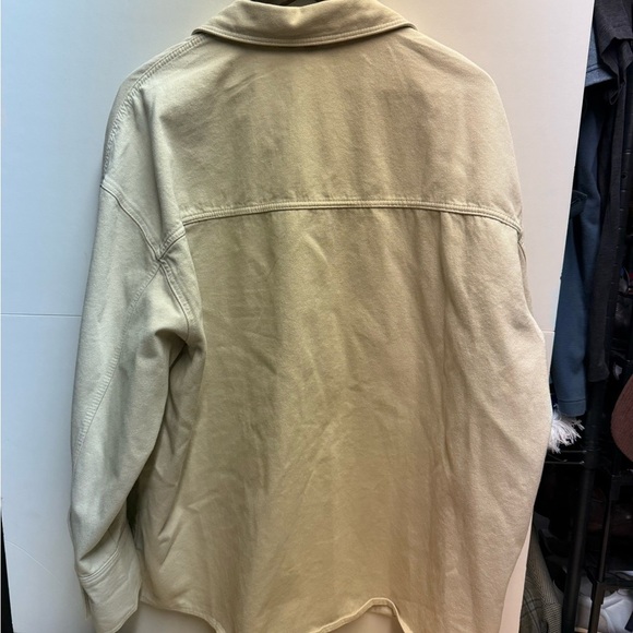 Divided Men's Cream Shirt Jacket - Picture 4 of 4